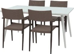 Intratuin Eettafel Cas Wit 152 X 90 X 74,5 Cm -Tuinmeubel Serie Winkel 8720196329557 6