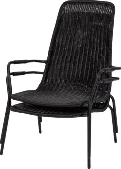 Intratuin Loungestoel Brit Staal Zwart -Tuinmeubel Serie Winkel 8720196331154 3