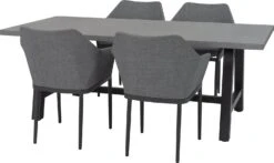 Intratuin Eettafelstoel Finn Grijs -Tuinmeubel Serie Winkel 8720196332731 7