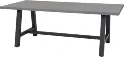 Intratuin Eettafel Finn Grijs 200 X 100 X 73 Cm