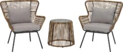Intratuin Bistroset Nikki Staal Naturel