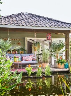 Intratuin Schommelbank Alex Naturel 209 X 152 X 212 Cm -Tuinmeubel Serie Winkel 8720196350131 25