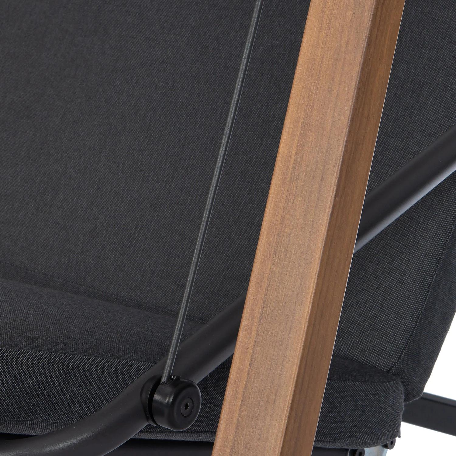 Intratuin Schommelbank Bjorn Grijs 224 X 135 X 173 Cm 4 Intratuin Schommelbank Bjorn Grijs 224 X 135 X 173 Cm - Afbeelding 4