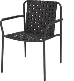 Intratuin Eettafelstoel Emma Zwart