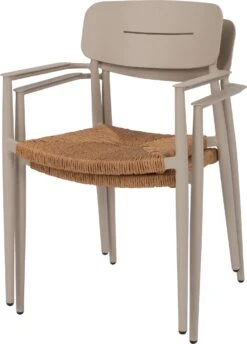 Intratuin Eettafelstoel Lize Beige -Tuinmeubel Serie Winkel 8720196356829 4