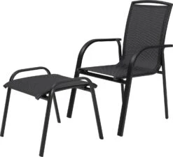 Intratuin Stapelstoel Haikou Antraciet 10 Intratuin Stapelstoel Haikou Antraciet -Tuinmeubel Serie Winkel 8720196358632 6