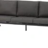 Intratuin 5-zits Loungeset Cindy Aluminium Antraciet