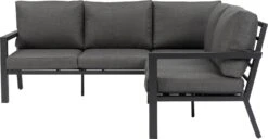 Intratuin 4-zits Loungebank Cindy Aluminium Antraciet -Tuinmeubel Serie Winkel 8720196358717 3