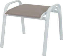 Intratuin Voetenbank Haikou Wit 50 X 50 X 46 Cm