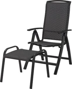 Intratuin Verstelbare Standenstoel Haikou Antraciet -Tuinmeubel Serie Winkel 8720196358786 5