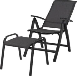 Intratuin Verstelbare Standenstoel Haikou Antraciet -Tuinmeubel Serie Winkel 8720196358786 6