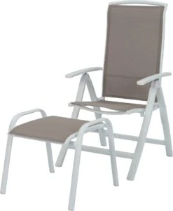 Intratuin Verstelbare Standenstoel Haikou Wit -Tuinmeubel Serie Winkel 8720196358809 5