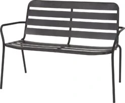 Intratuin 4-zits Diningset Olle Staal Antraciet -Tuinmeubel Serie Winkel 8720196361038 5