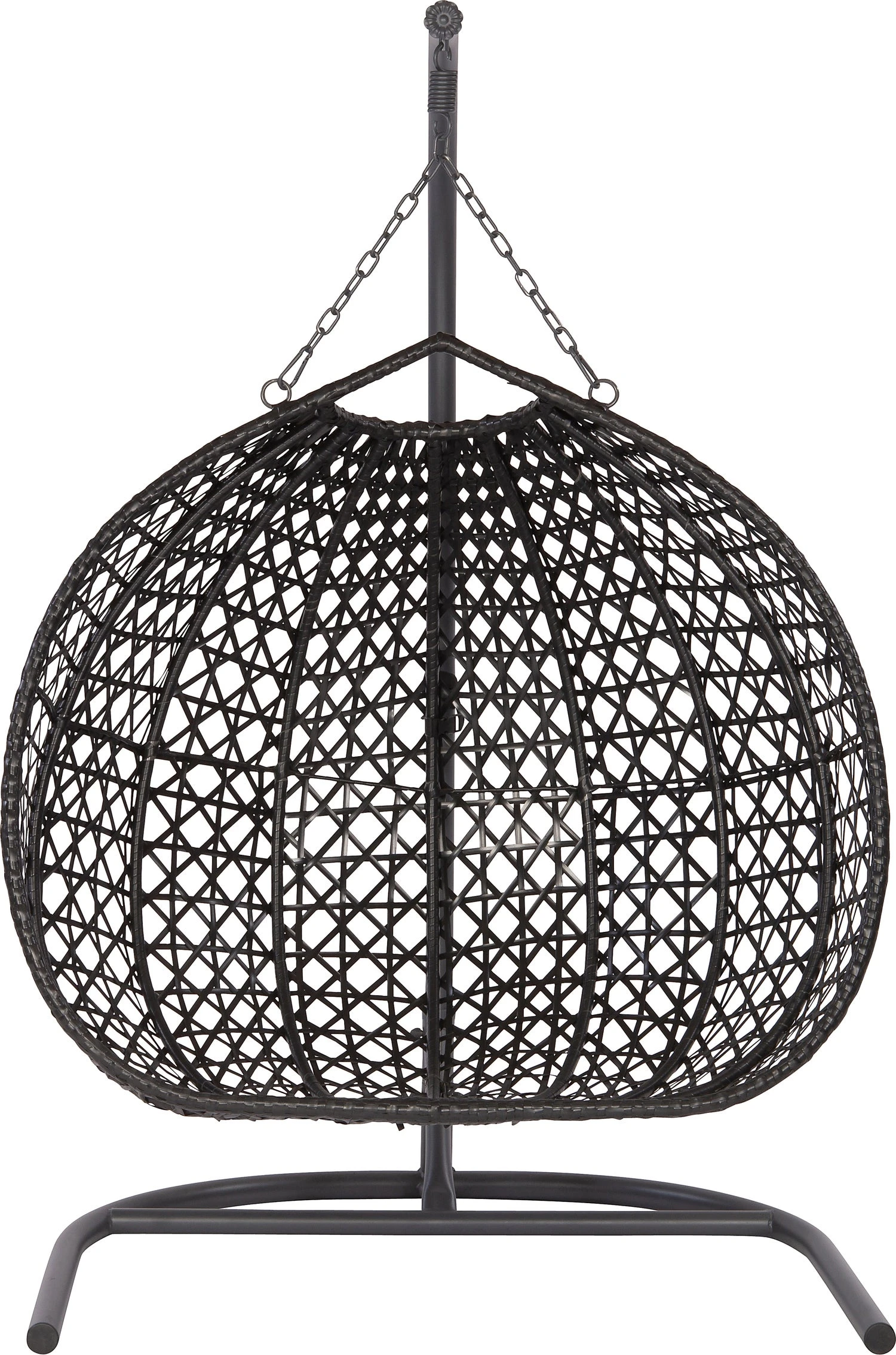 Intratuin 2-zits Hangstoel In Standaard Adam Zwart 4 Intratuin 2-zits Hangstoel In Standaard Adam Zwart - Afbeelding 4