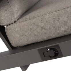 Tierra Outdoor Verstelbare 4-zits Loungeset Valencia Aluminium Antraciet -Tuinmeubel Serie Winkel 8720196361229 3