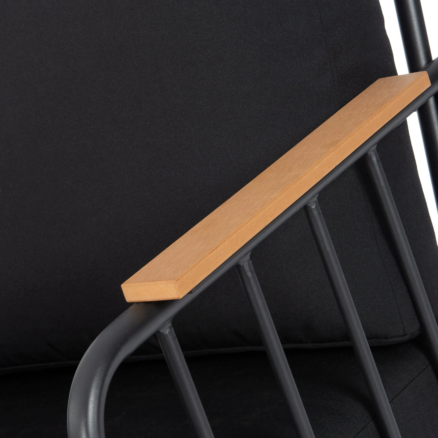 Intratuin 5-zits Loungeset Ilse Staal Zwart 6 Intratuin 5-zits Loungeset Ilse Staal Zwart - Afbeelding 6