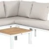 Intratuin 4-zits Loungeset Rosa Aluminium Wit