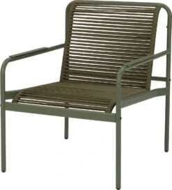 Intratuin Loungestoel Jasmijn Aluminium Groen