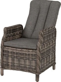 Intratuin Verstelbare 4-zits Diningset Lima Wicker Bruin / Grijs 15 Intratuin Verstelbare 4-zits Diningset Lima Wicker Bruin / Grijs -Tuinmeubel Serie Winkel 8720196416516 6