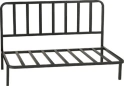 Mica Decorations 4-zits Loungeset Celo Staal Zwart -Tuinmeubel Serie Winkel 8720196416523 3 1