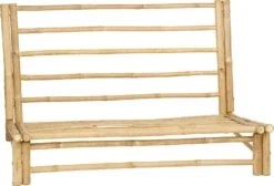 Mica Decorations 4-zits Loungeset Tropical Bamboe Naturel -Tuinmeubel Serie Winkel 8720196416547 4 1