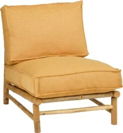 Mica Decorations 4-zits Loungeset Tropical Bamboe Naturel -Tuinmeubel Serie Winkel 8720196416547 5 1