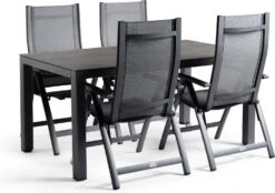 Tierra Outdoor 4-zits Diningset Briga Met Stelvio