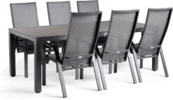 Tierra Outdoor 6-zits Diningset Briga Met Edo