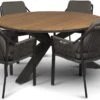 Tierra Outdoor 6-zits Diningset Omnigo Met Liv