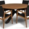 Tierra Outdoor 4-zits Diningset Orbital Met Avero