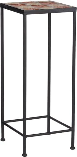 Mica Decorations Bijzettafel Bloem Amara Multi 24 X 24 X 61 Cm