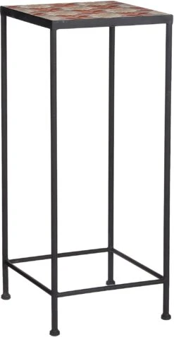 Mica Decorations Bijzettafel Bloem Amara Multi 28 X 28 X 67 Cm