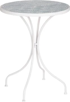 Mica Decorations Bistrotafel Calais Blauw D 46 H 56,5 Cm