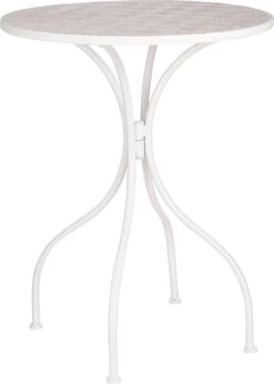 Mica Decorations Bistrotafel Caprice Grijs D 60 H 75 Cm
