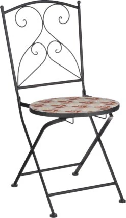 Mica Decorations Bistrostoel Bloem Amara Multi 40 X 52 X 87 Cm