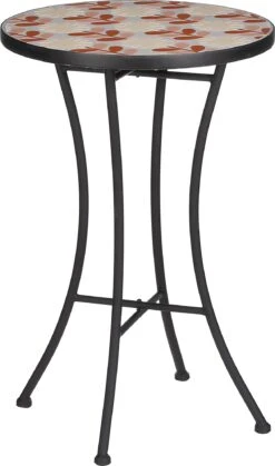 Mica Decorations Bijzettafel Bloem Amara Multi D 35,5 X H 54 Cm