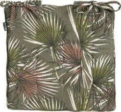 In The Mood Collection bistrokussen  Flora Groen 40 x 40 cm