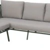 Intratuin 3-zits Loungebank Met Losse Chaise Longue Iris Wicker Groen
